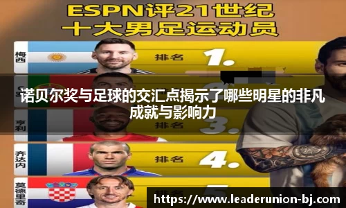 诺贝尔奖与足球的交汇点揭示了哪些明星的非凡成就与影响力